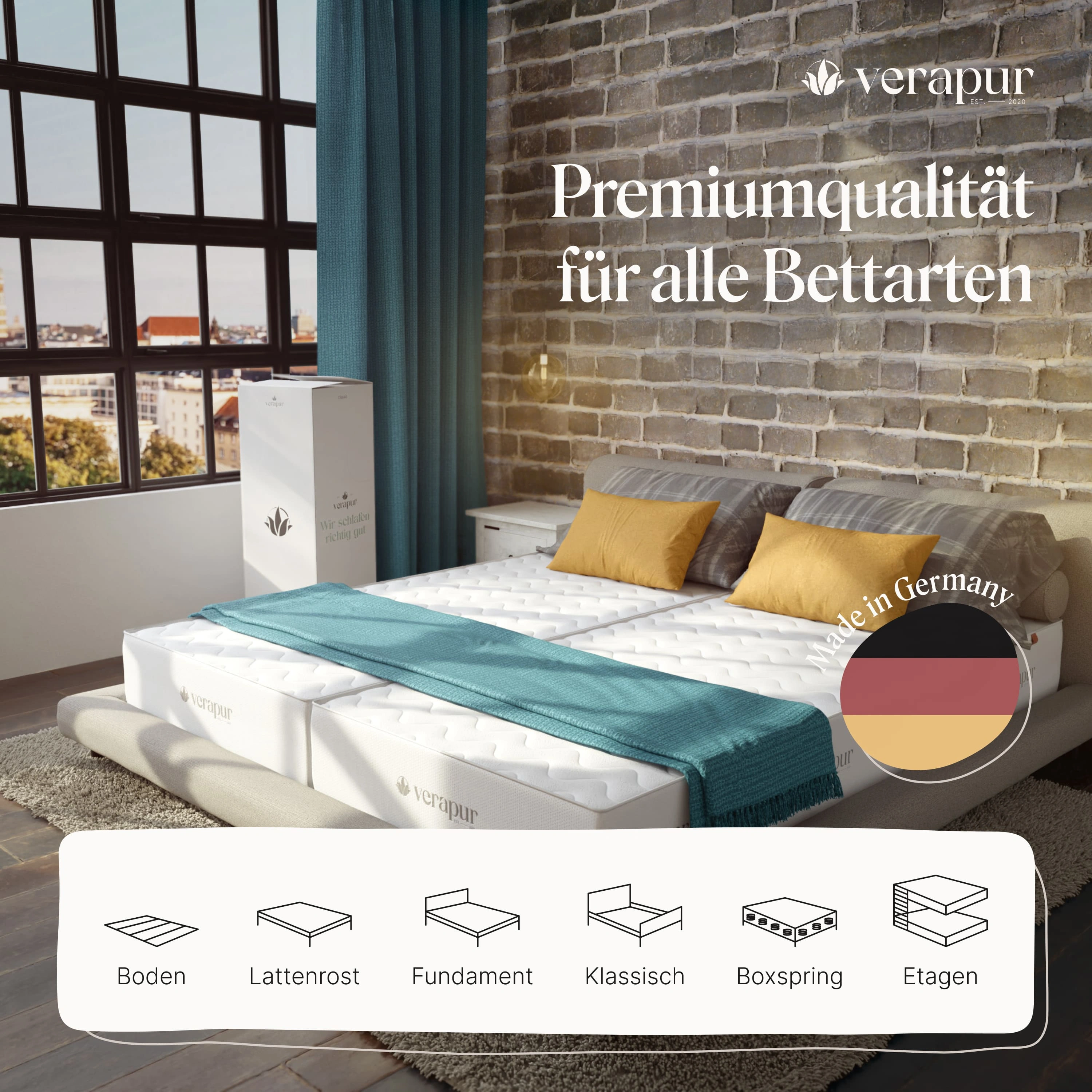 Switch Kaltschaum Wende-Matratze | H2 & H3 | Höhe: 23 cm Switch Kaltschaum Wende-Matratze | H2 & H3 | Höhe: 23 cm